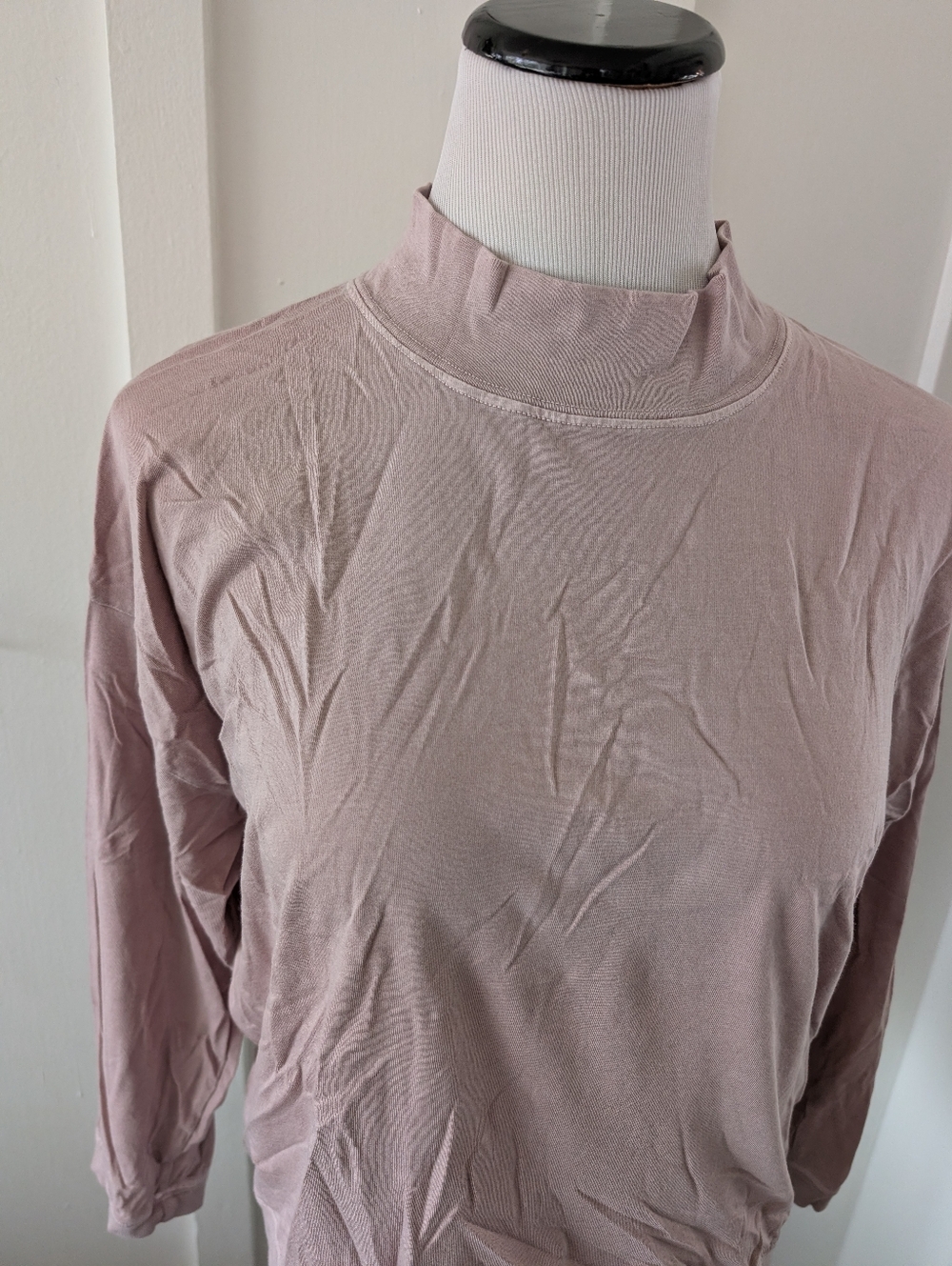 Rivet & Thread Mock neck Top - Picture 4 of 10